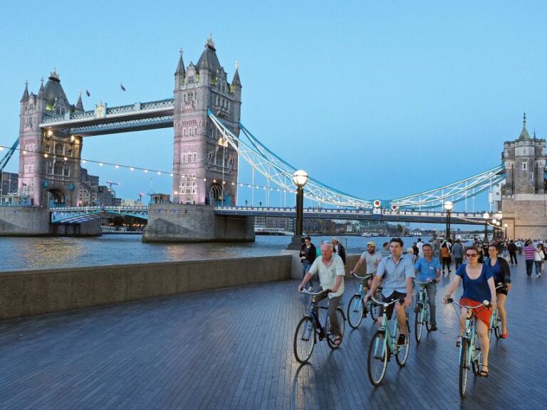 London: 3-Hour Sunset Bike Tour