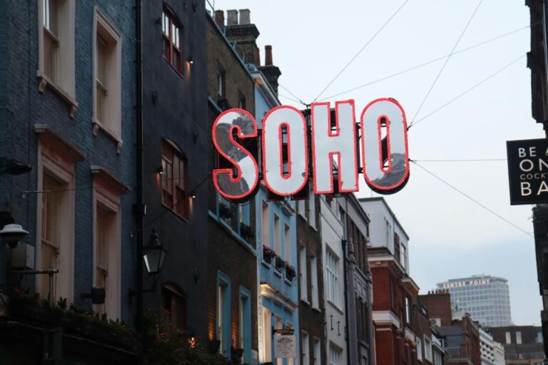 London: Bohemian Soho Small-Group Walking Tour