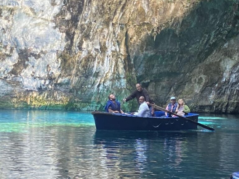 Melissani Lake-Antisamos Beach-Robola Winery