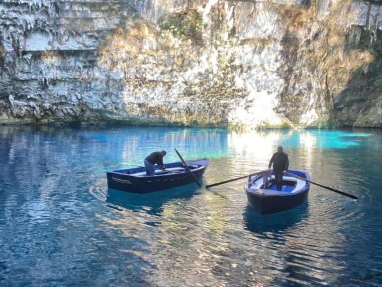 Melissani Lake – Myrtos Beach Swimming