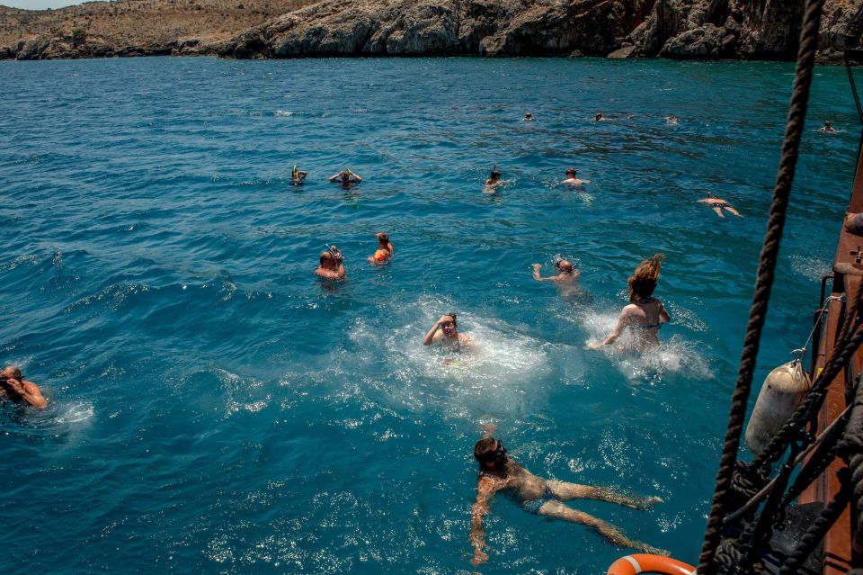 1 rethymno pirate boat cruise with swimming stops Rethymno: Pirate Boat Cruise With Swimming Stops