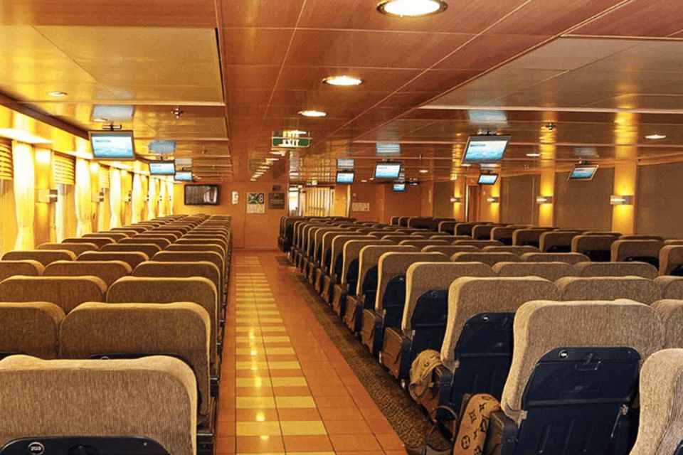 1 santorini ferry ticket to paros or naxos with hotel pickup Santorini: Ferry Ticket to Paros or Naxos With Hotel Pickup