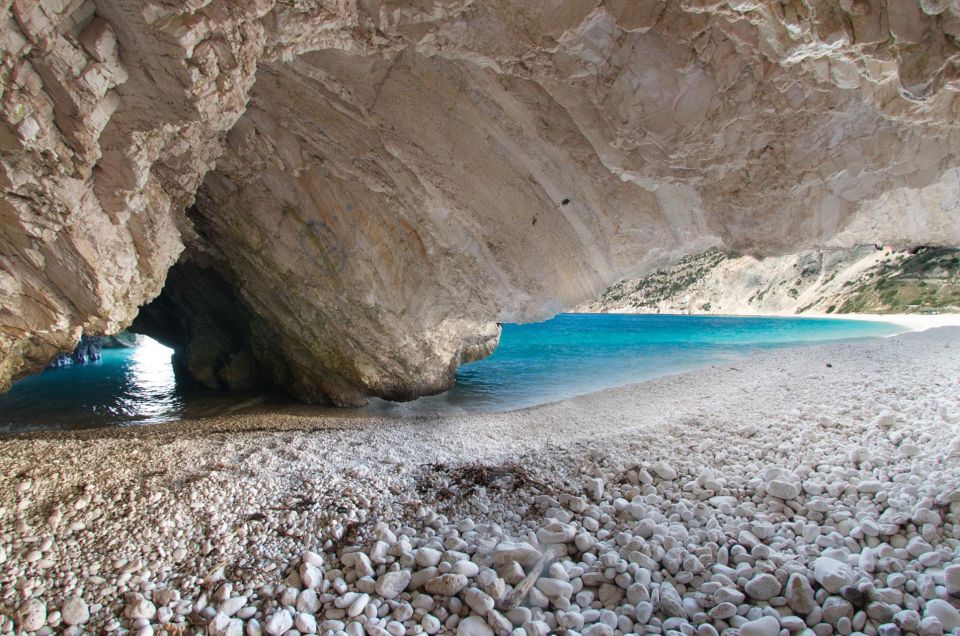 1 shorex melissani cave and myrtos beach swim stop Shorex: Melissani Cave and Myrtos Beach Swim Stop