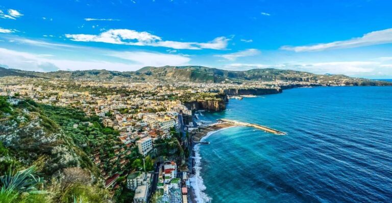 Sorrento and Amalfi Coast: Full-Day Private Tour From Naples