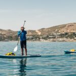 1 stegna beach stand up paddle boarding for beginners Stegna Beach: Stand Up Paddle Boarding for Beginners