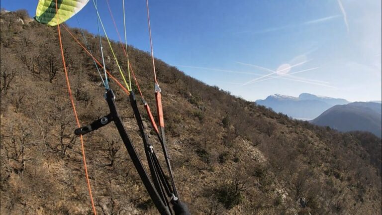 Tandem Paragliding Above Ionian Sea Syvota