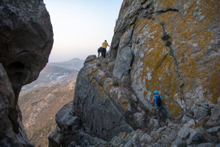 Tinos: Via Ferrata Guided Hike