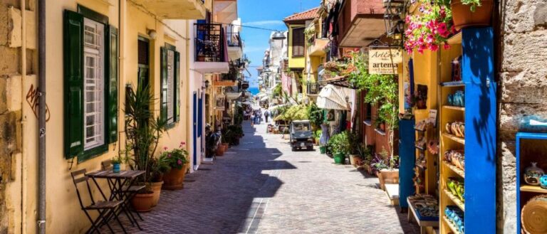 VENIZELOS TOMBS, CHANIA OLD TOWN AND HARBOR