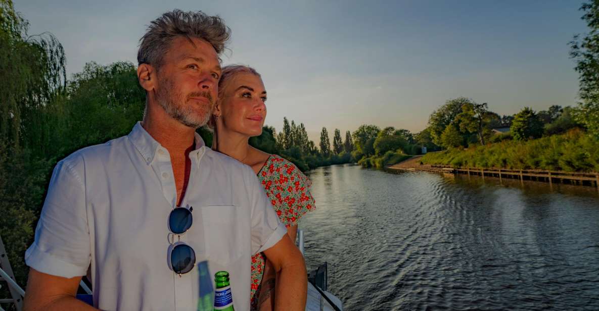 1 york river ouse floodlit evening cruise York: River Ouse Floodlit Evening Cruise