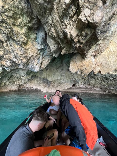 Zakynthos: Laganas Marine Park Speedboat Tour With Swimming