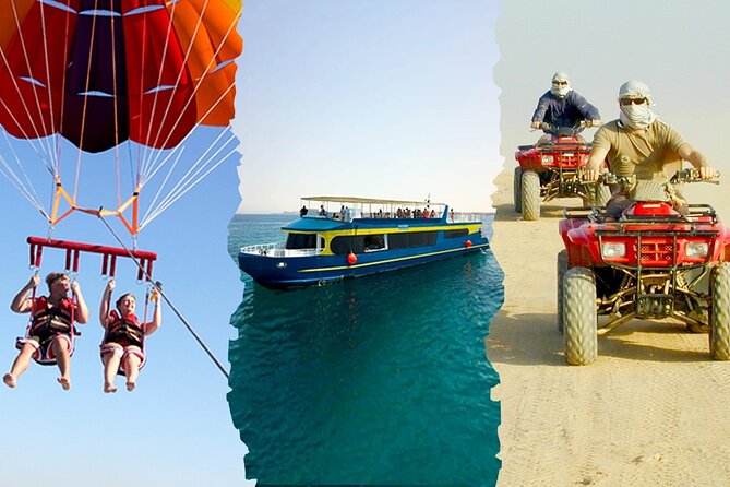 2 Hours Semi-submarine, and 3 Hours ATV Safari, Camel Ride, & Parachute-Hurghada - Customer Feedback and Host Responses