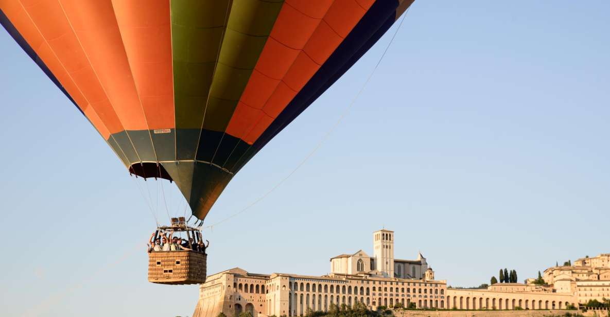 Assisi: Hot Air Balloon Ride With Breakfast & Wine Tasting - Booking Information