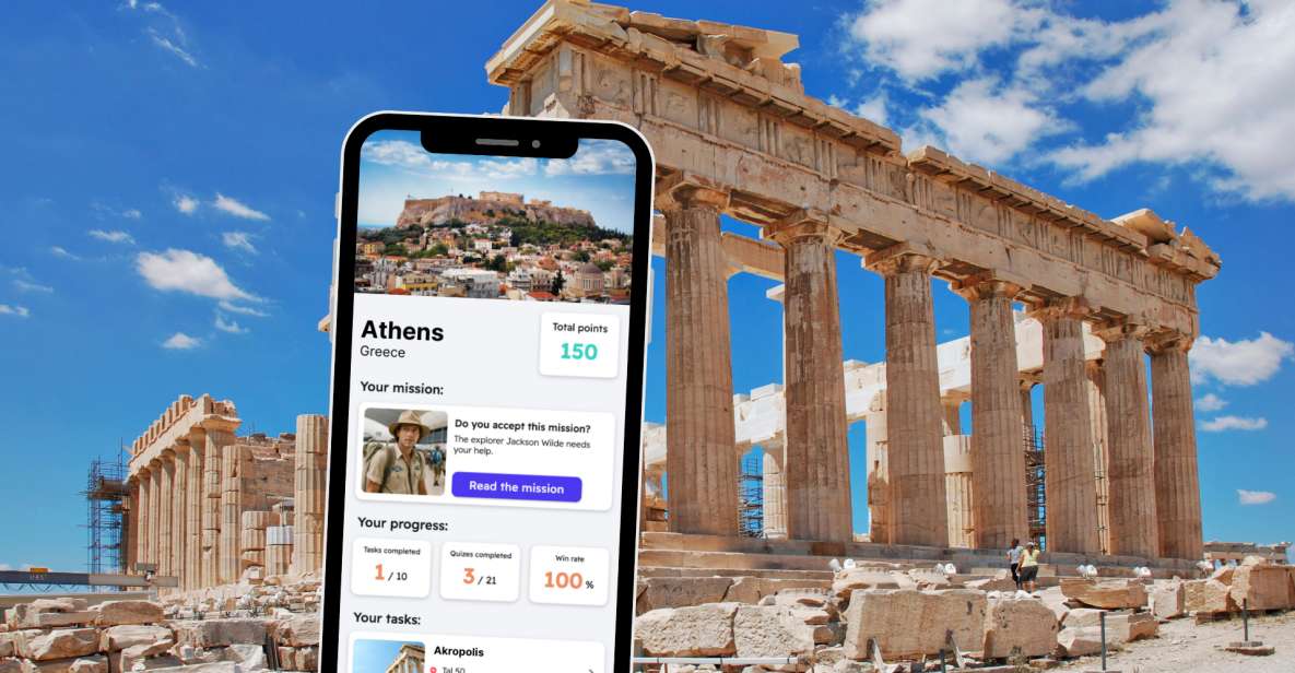 Athens: City Exploration Game and Tour on Your Phone - Interactive Experience Highlights