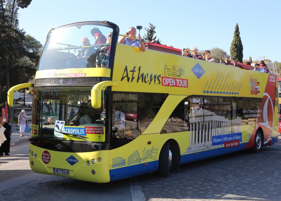 Athens: Hop-On Hop-Off Bus and Cape Sounion Sunset Trip - Tour Highlights