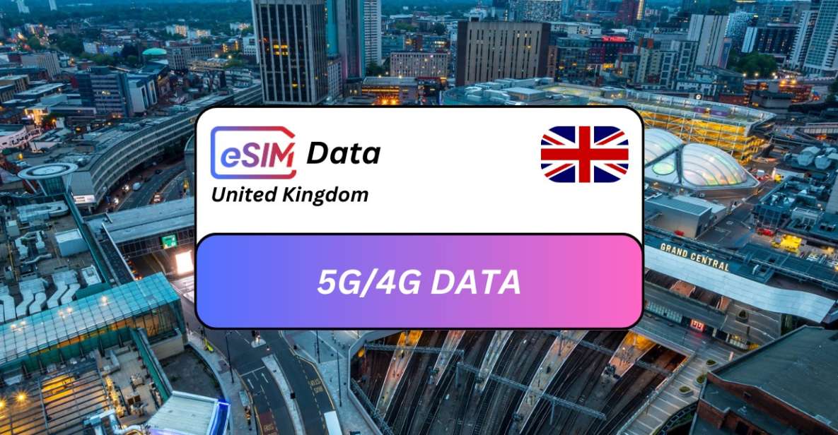 Birmingham: United Kingdom Esim Roaming Data Plan - Activation Process