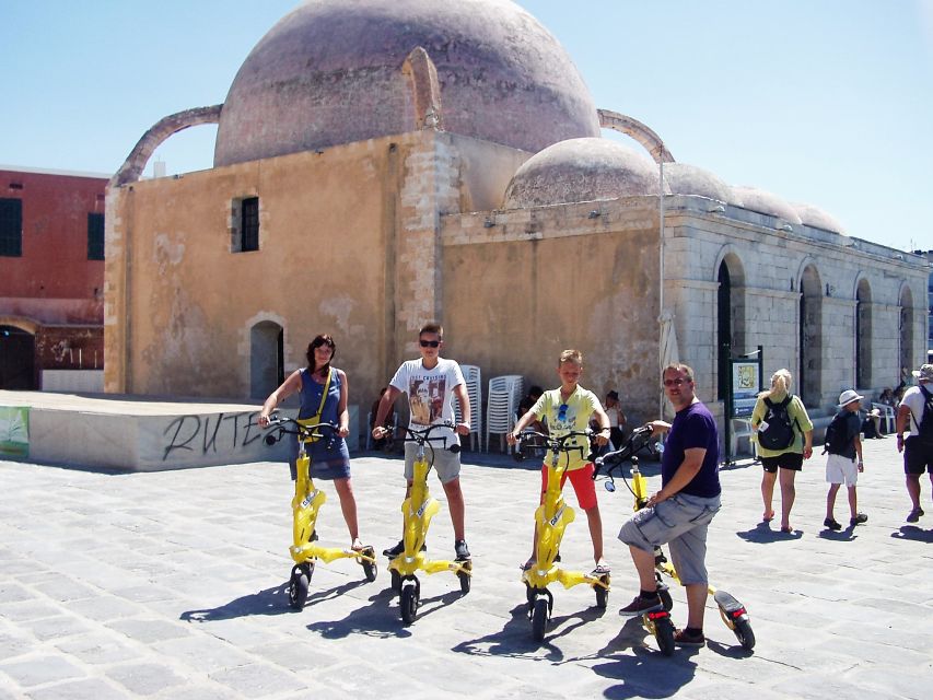 Crete: Trikke Tour in Old Chania With Admission to 3 Museums - Language and Highlights