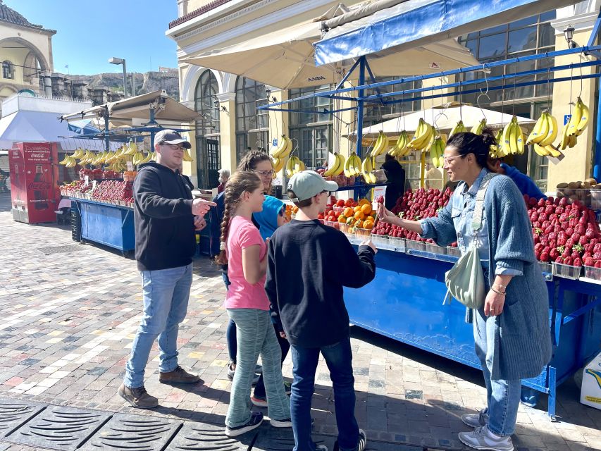 Delicious Food Tour for Families 15+ Iconic Greek Foods - Language Options