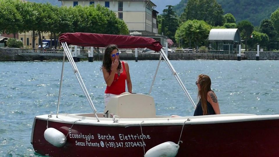 Electric Boat Rental in Colico Como Lake and Natural Reserve - Itinerary