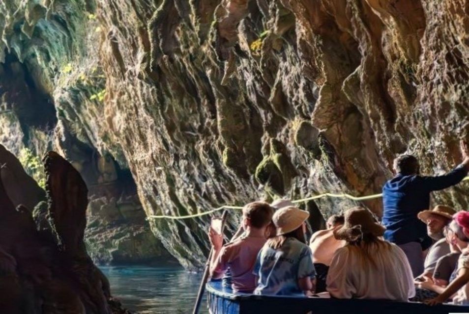 From Argostoli: Melissani Lake and Myrtos Beach Guided Tour - Highlights