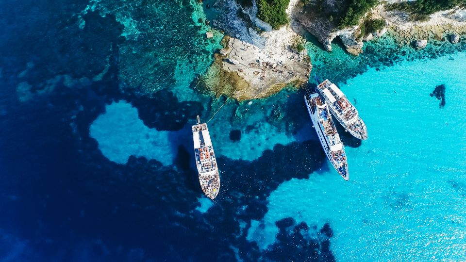 From Corfu: Day Cruise to Paxos, Antipaxos, and Blue Caves - Itinerary