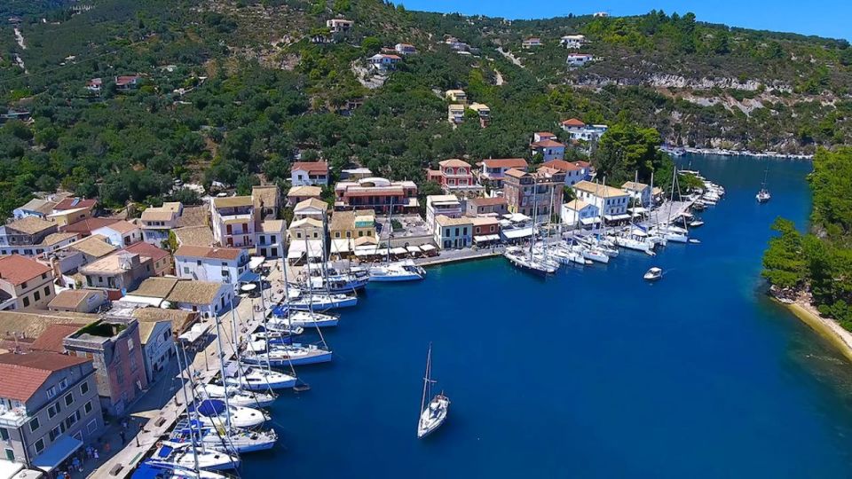 From Corfu: Paxos, Antipaxos & Blue Caves Day Trip by Boat - Duration and Languages