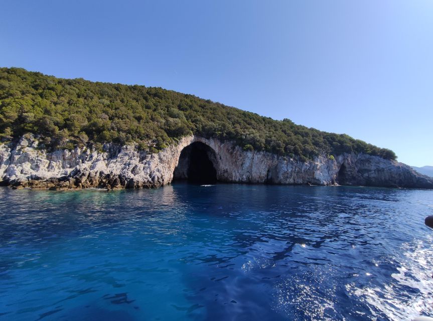 From Lefkimmi: Blue Lagoon and Syvota Village Cruise - Trip Description