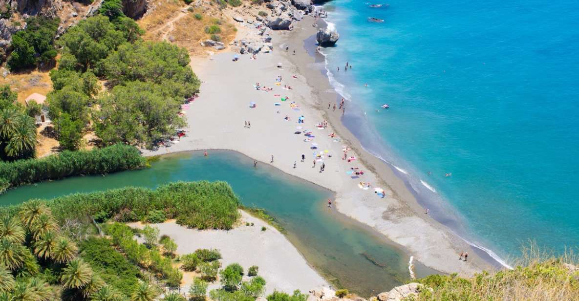 Heraklion: Preveli Palm Beach Boat Trip & Rethymno Town Tour - Pickup Locations