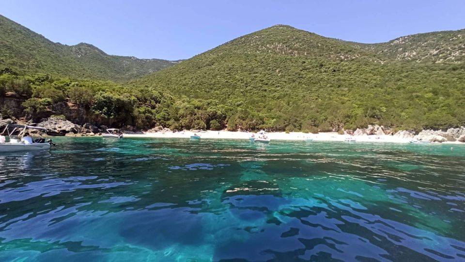 Kefalonia: Day Cruise From Sami to Koutsoupia Beach With BBQ - Description