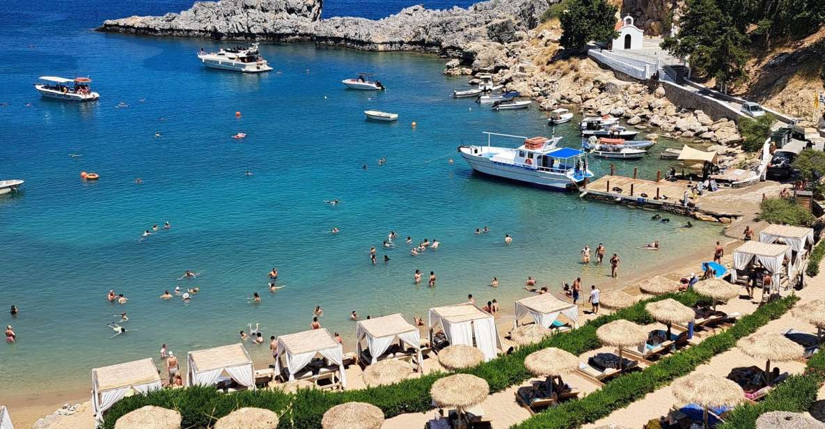 Lindos, Pefkos: Summer Breeze All-Inclusive Swimming Cruise - Cancellation and Pickup Options