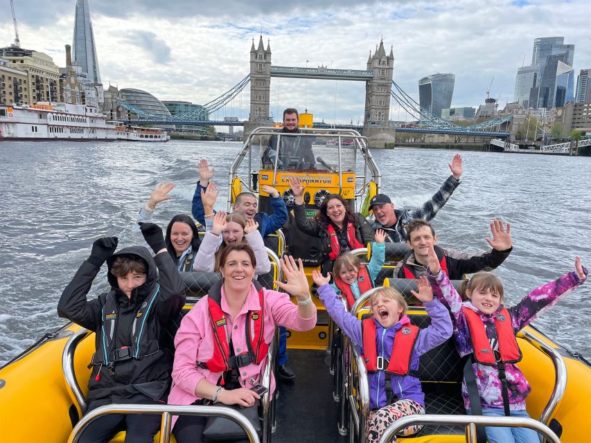 London: Tower RIB Blast From Tower Pier - Features and Highlights