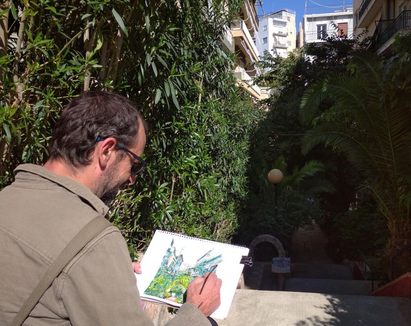 Outdoor Drawing Class in Modern Athens; Pangrati, Metz.. - Instructor Information