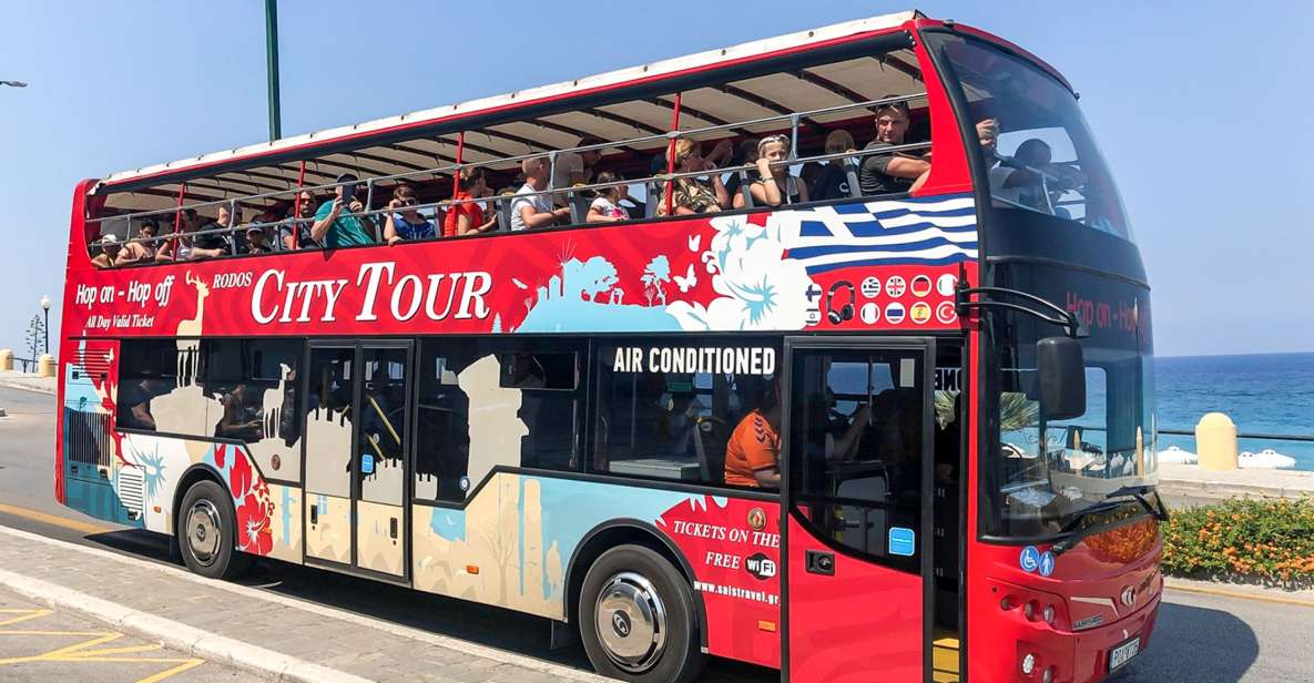 Rhodes: Hop-on Hop-off Sightseeing Bus Tour - Tour Highlights