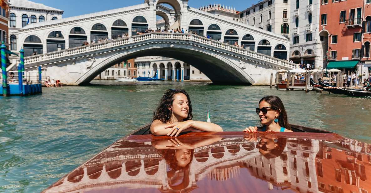 Venice Airport: Private Water Taxi Transfer To/From Venice - Service Description