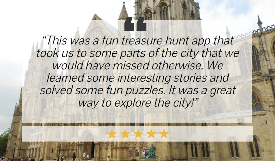 York: Self-Guided City Walk & Interactive Treasure Hunt - Full Description