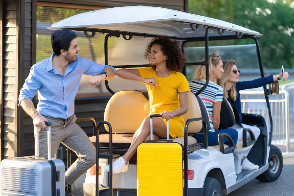 3 Hours Golf Cart Glamour Shopping Tour in Rome With Wine - Booking and Important Information