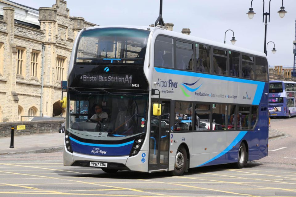 Bristol: Express Bus Services Between Airport and City - Included Features