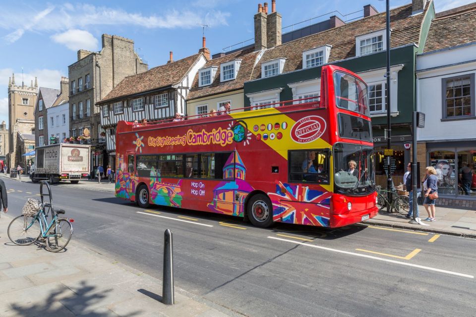 Cambridge: City Sightseeing Hop-On Hop-Off Bus Tour - Tour Stops