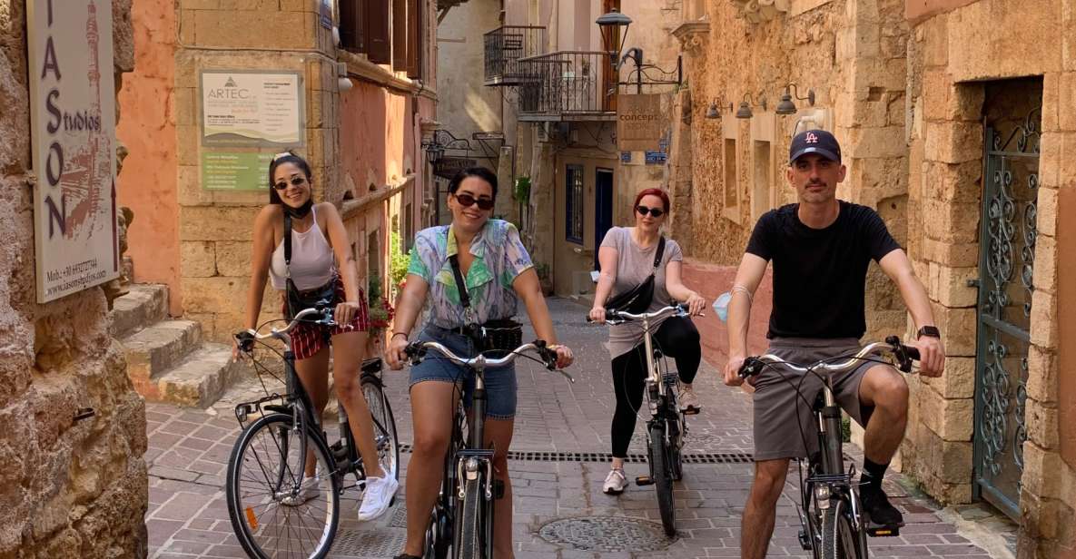 Chania: City Highlights Small Group Bike Tour - Panoramic Views