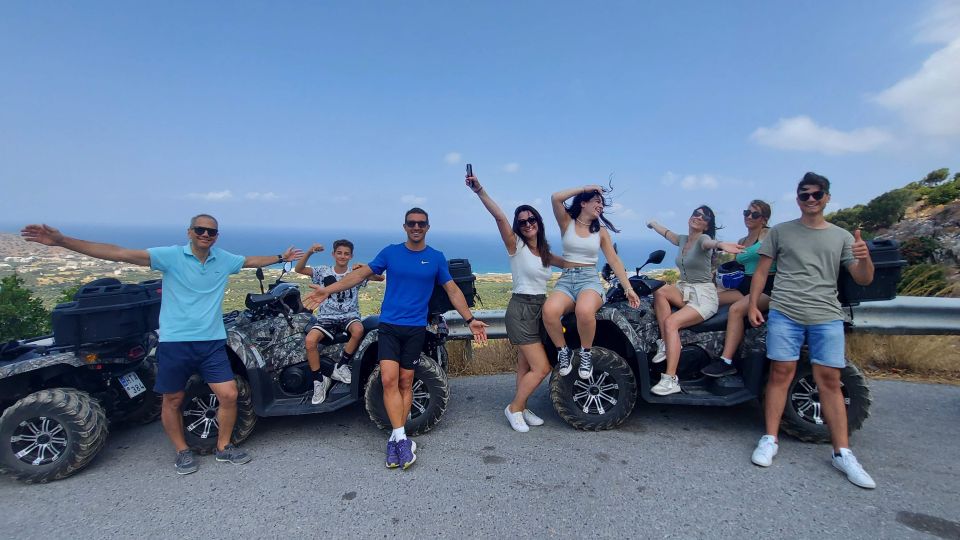 Crete: Off-Road Quad Safari With Hotel Transfers and Lunch - Inclusions and Safety Measures