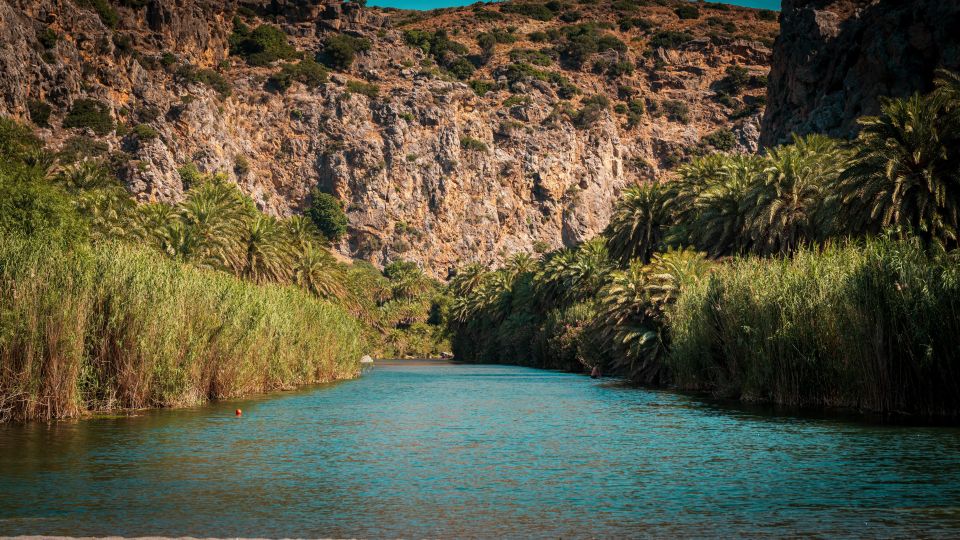 Crete: Preveli Tropical Beach - Location Description