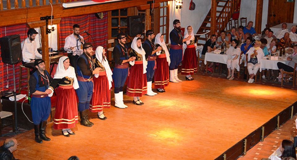 Crete: Traditional Dance Show and Buffet Dinner With Wine - Inclusions and Exclusions