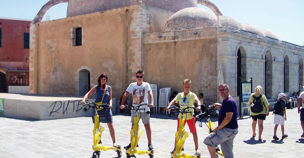 Crete: Trikke Tour in Old Chania With Admission to 3 Museums - Tour Description