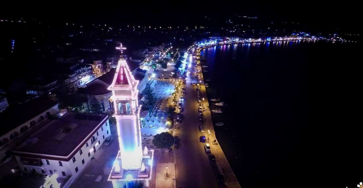 Discover Zakynthos Town by Night - Main Stop: Bochali Hill