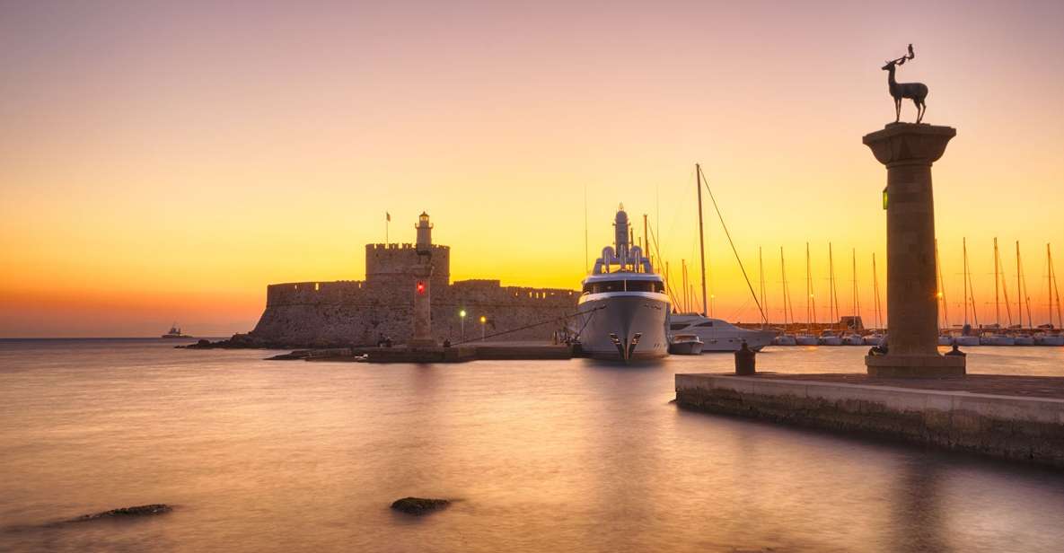 Faliraki: Evening RIB Cruise With Champagne and Sunset Views - Western Rhodes Exploration