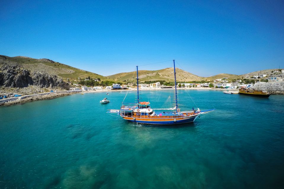 From the Port of Kos: Full Day Boat Cruise to 3 Islands - Culinary Delights