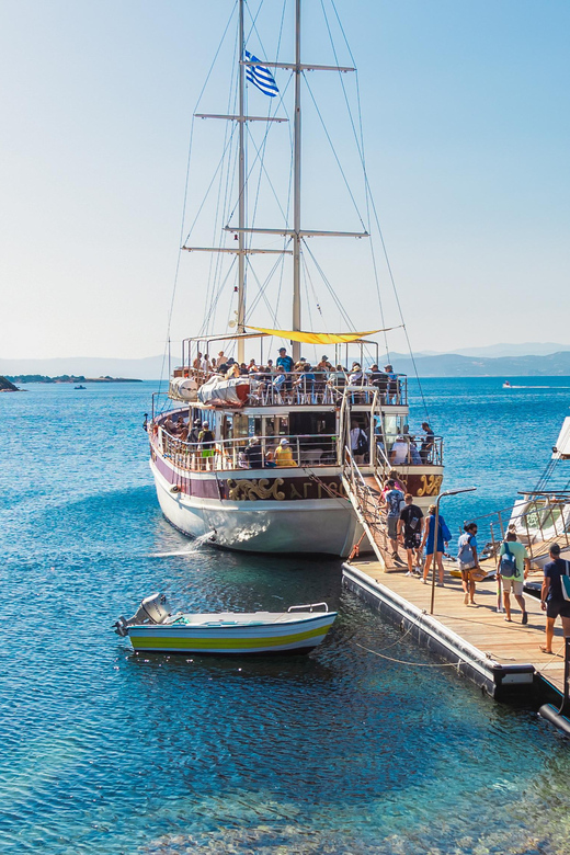 From Thessaloniki: Blue Lagoon Cruise in Halkidiki - Description