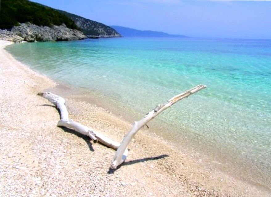 Kefalonia: Day Cruise From Sami to Koutsoupia Beach With BBQ - Highlights