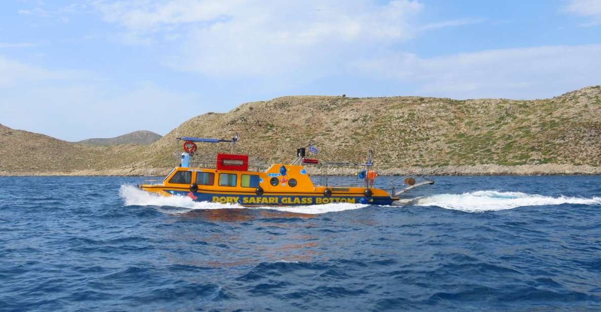 Kos Town: Glass-Bottom Boat Cruise With Swimming Stops - Tour Duration and Host