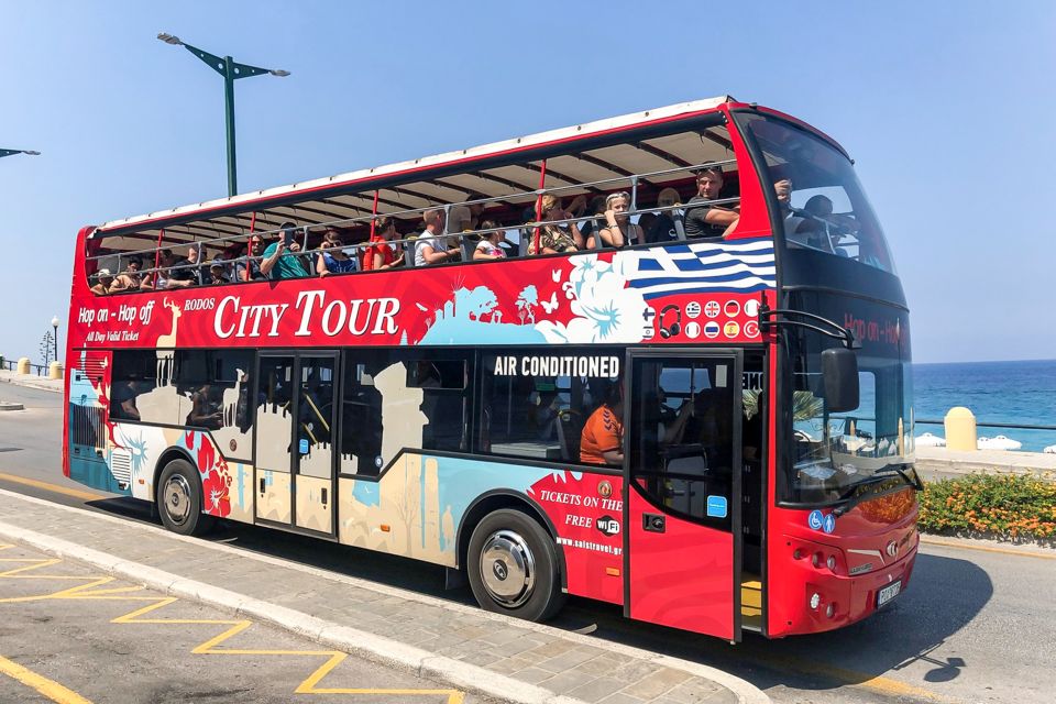 Rhodes: Hop-on Hop-off Sightseeing Bus Tour - Tour Includes