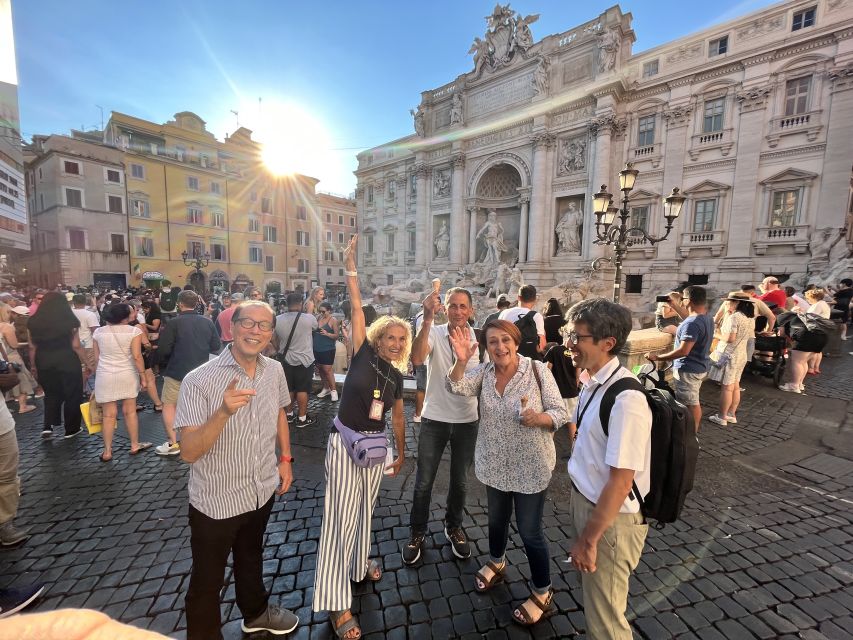 Rome: Private Evening Walking Tour With Aperitivo and Gelato - Inclusions